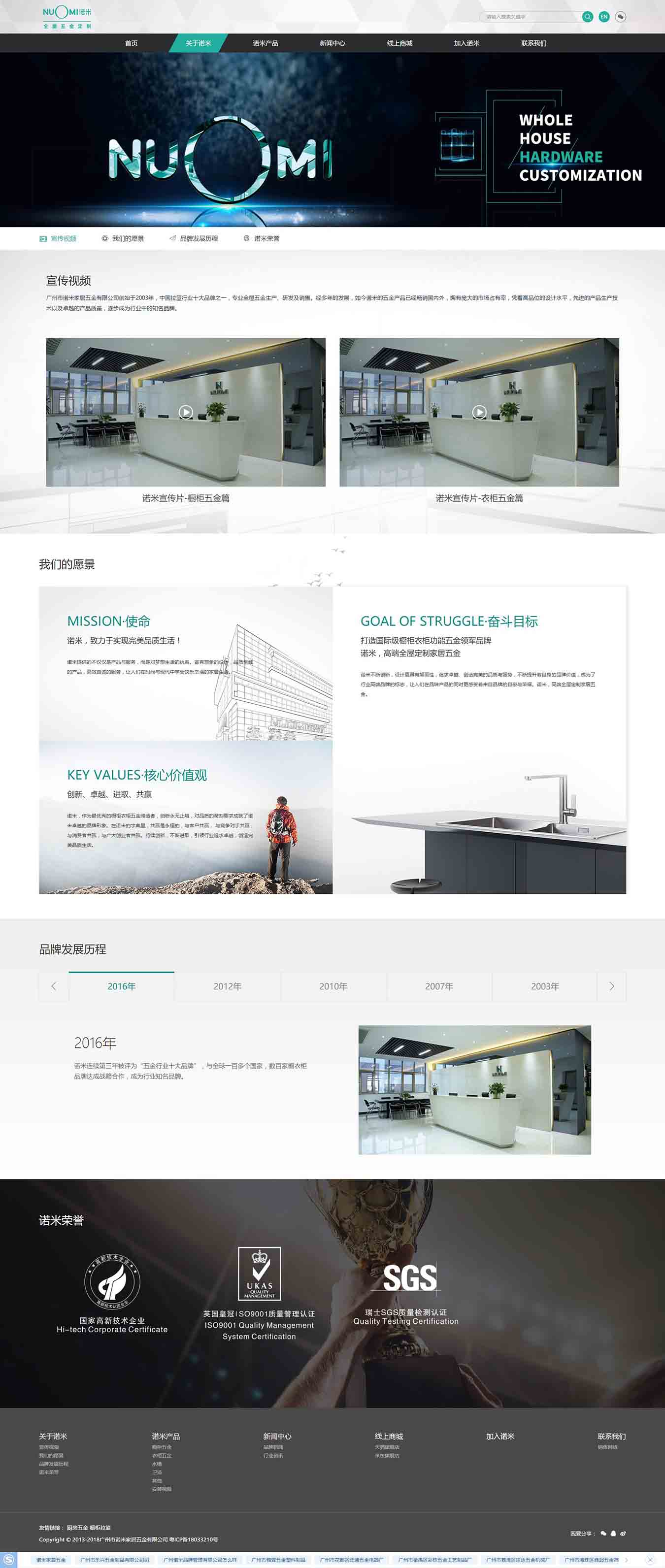 關(guān)于諾米-廣州市諾米家居五金有限公司